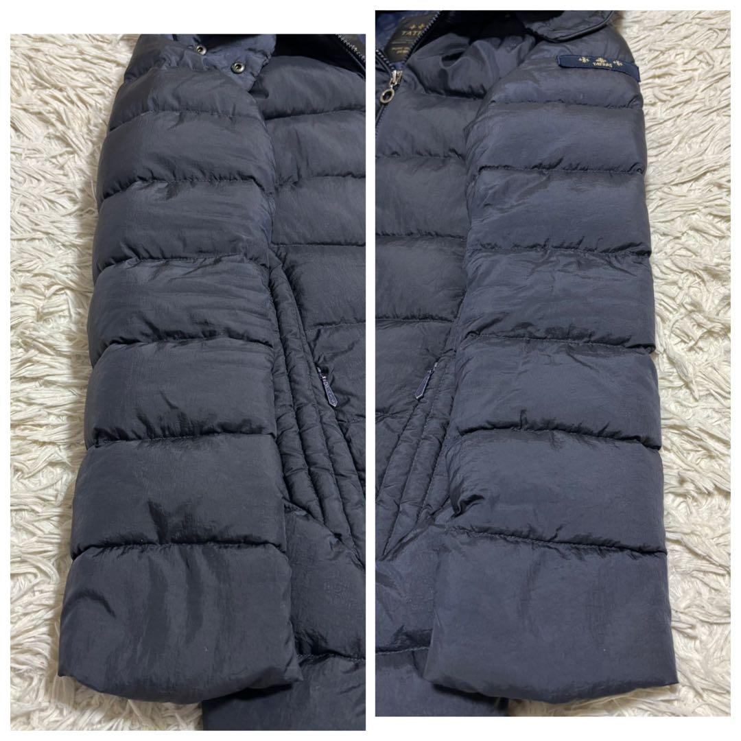 TATRAS ポリテアマ ダウンコート フード取り外し可 ネイビー 02