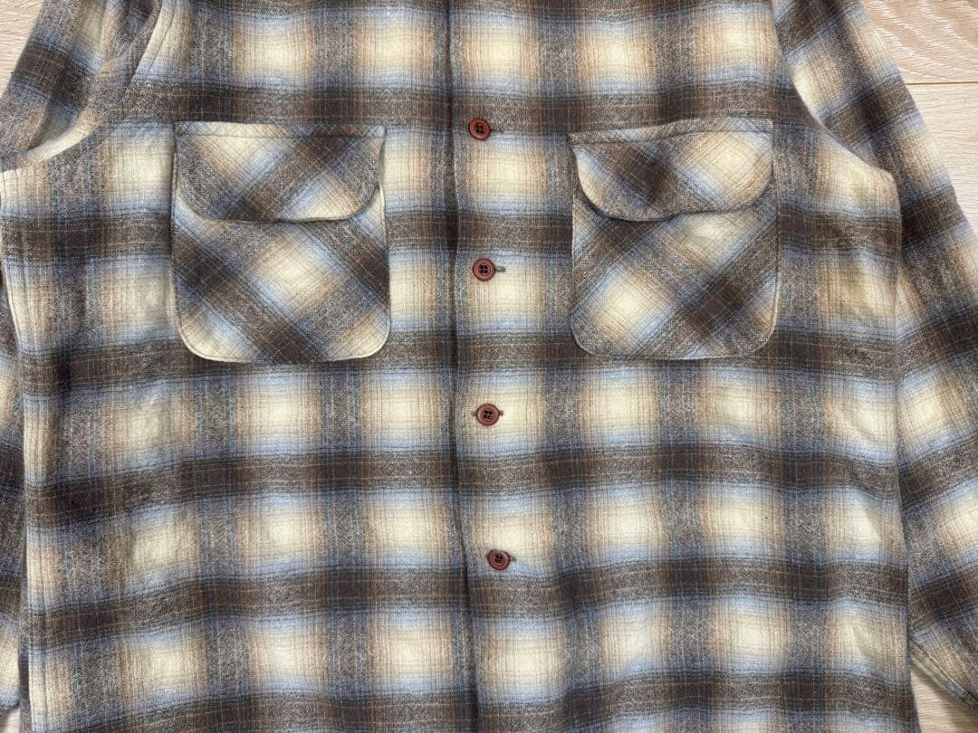 G*u様 70S PENDLETON オンブレ シャドー ボードシャツ ペンドル