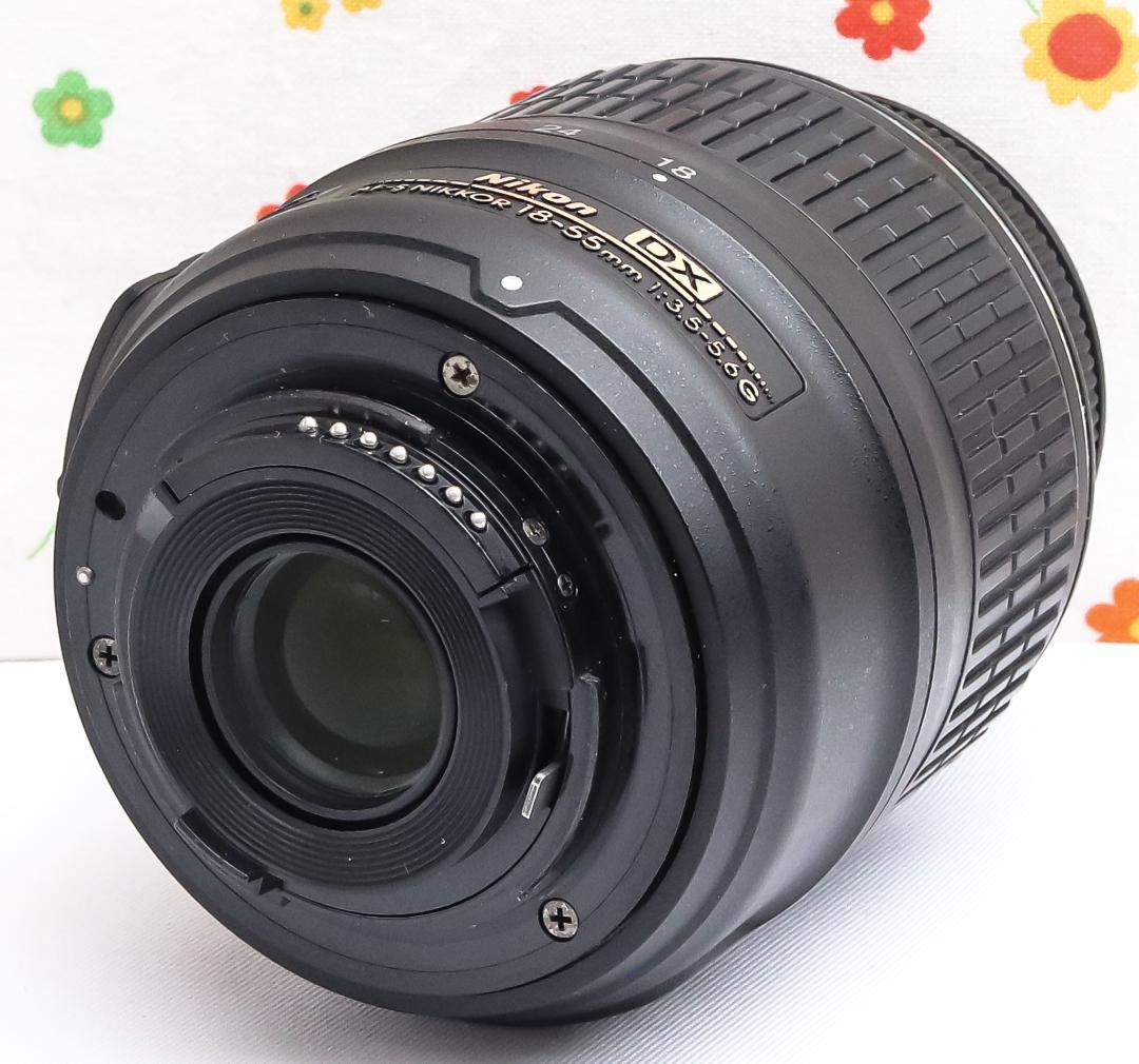 美品 ニコン Nikon D5200☆高画質一眼レフ☆スマホ転送可☆動画撮影可！