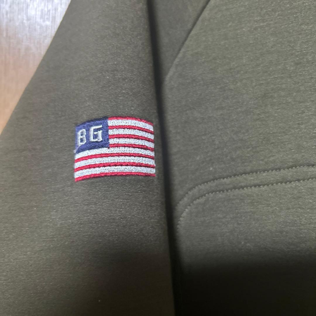 ブリーフィング：ハーフジップトレーナー／長袖　／Lサイズ