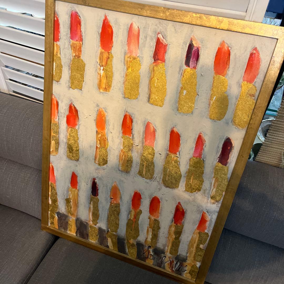 フランフラン SANDYWELCH アートボード リップスティック パネル