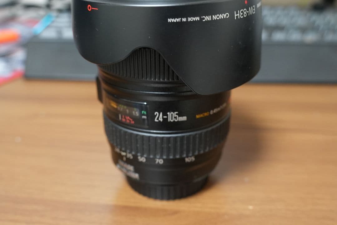 Canon EF 24-105mm F4 L IS USM　フィルター付き