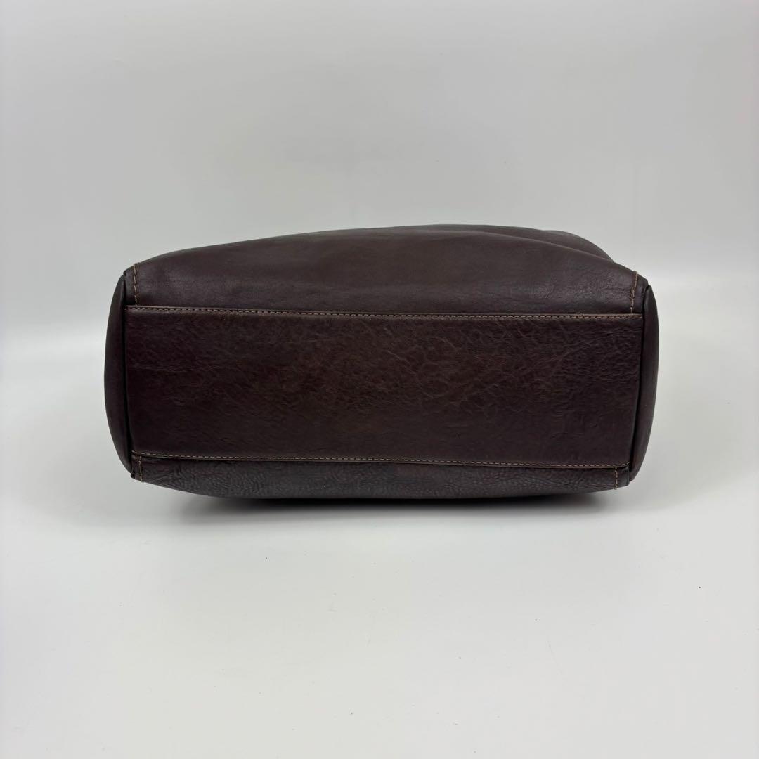 土屋鞄　トーンオイルヌメ　ミディアムトート　肩掛け　ビジネス　A4収納