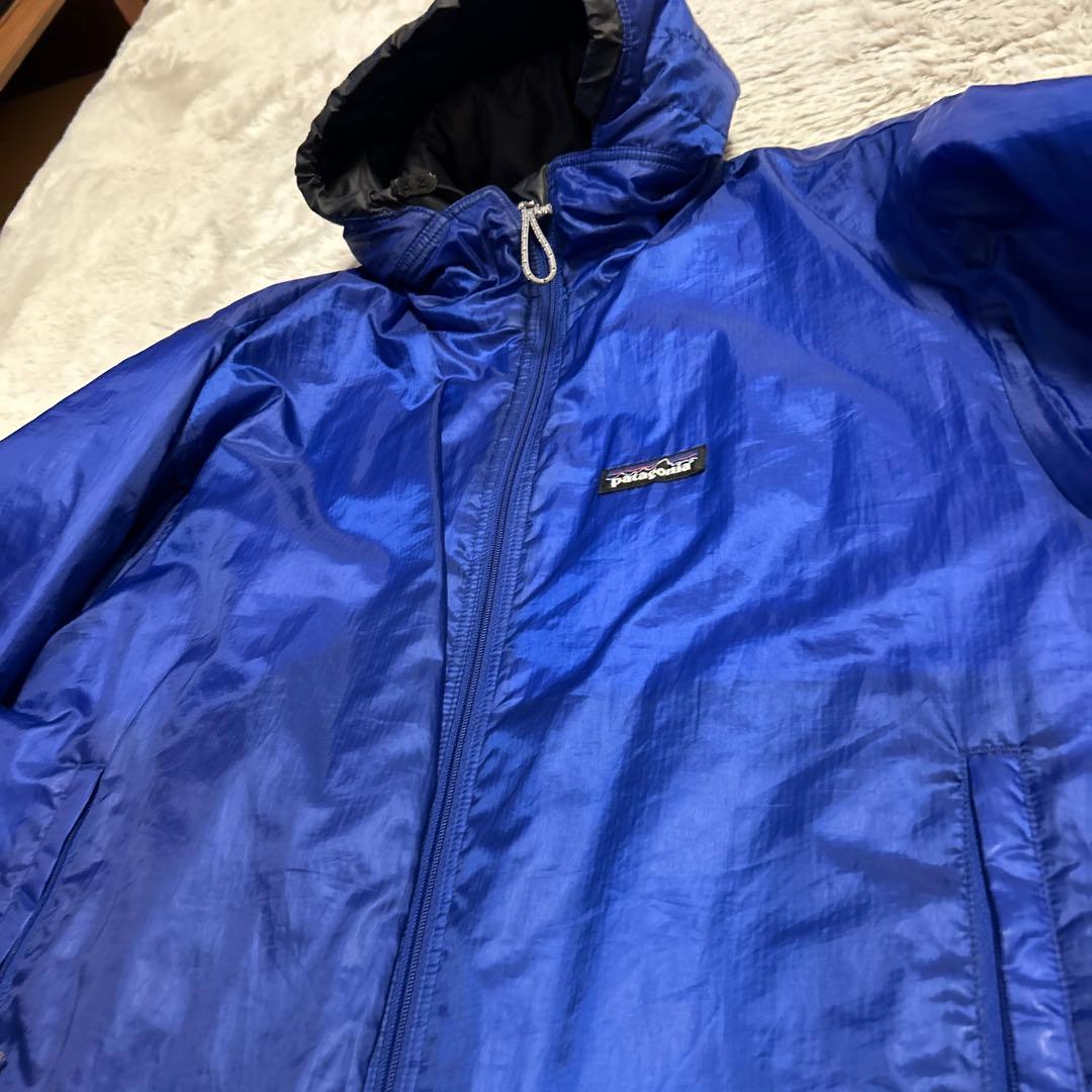 8*s様 【貴重】patagonia ブルー　ナイロンダウンジャケット