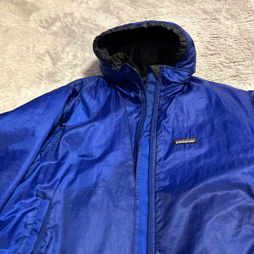 8*s様 【貴重】patagonia ブルー　ナイロンダウンジャケット