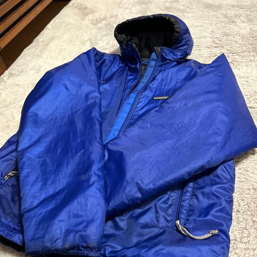 8*s様 【貴重】patagonia ブルー　ナイロンダウンジャケット