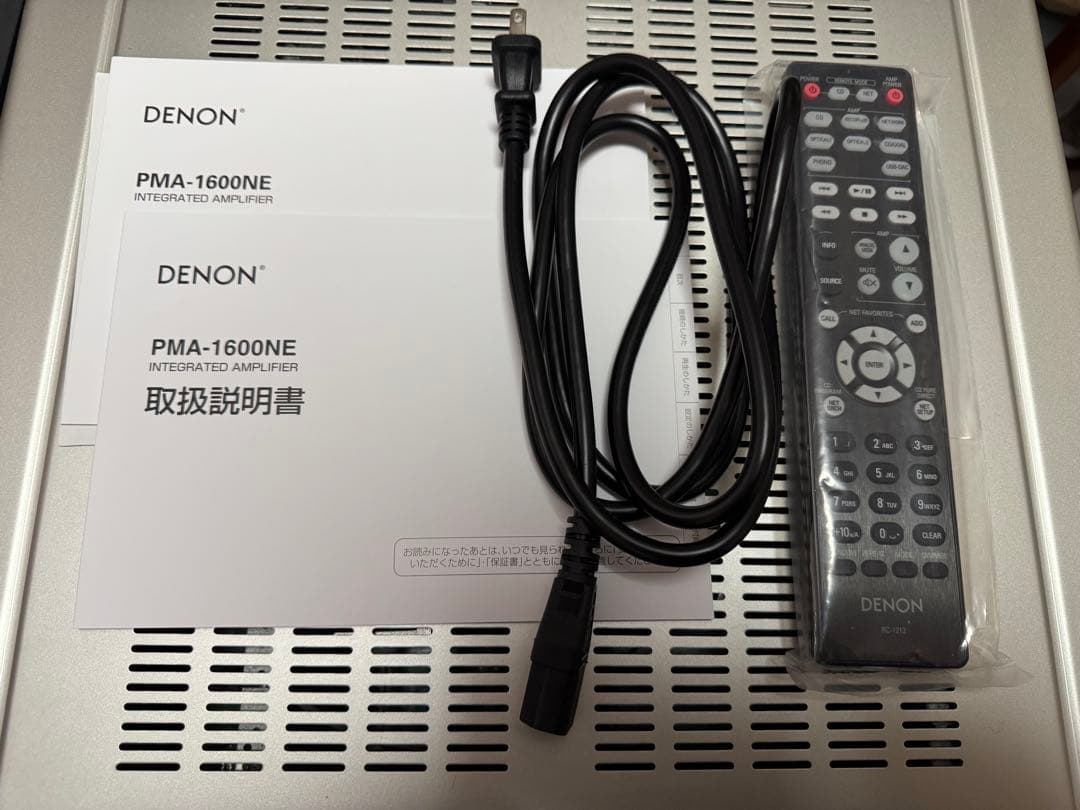 超美品・DENONプリメインアンプ デノンPMA1600NE