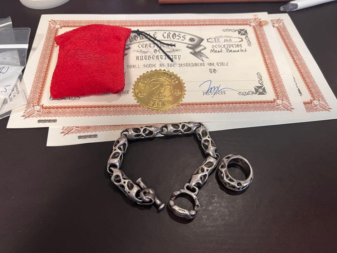 トラヴィスワーカー ミート リング ブレスレット　travis walker