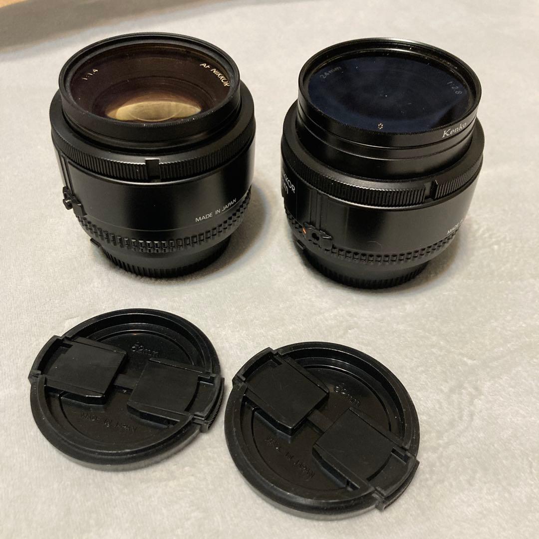 AF NIKKOR 単焦点レンズ　2本　24mm f2.8 50mm f1.4