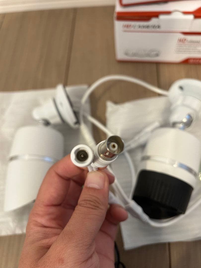 ⭐︎防犯カメラ⭐︎HD Infrared Waterproof 3台セット　壁付け