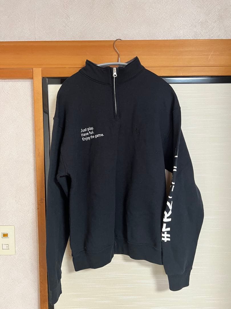 FR2 GOLF　ハーフジップ　長袖　黒　M