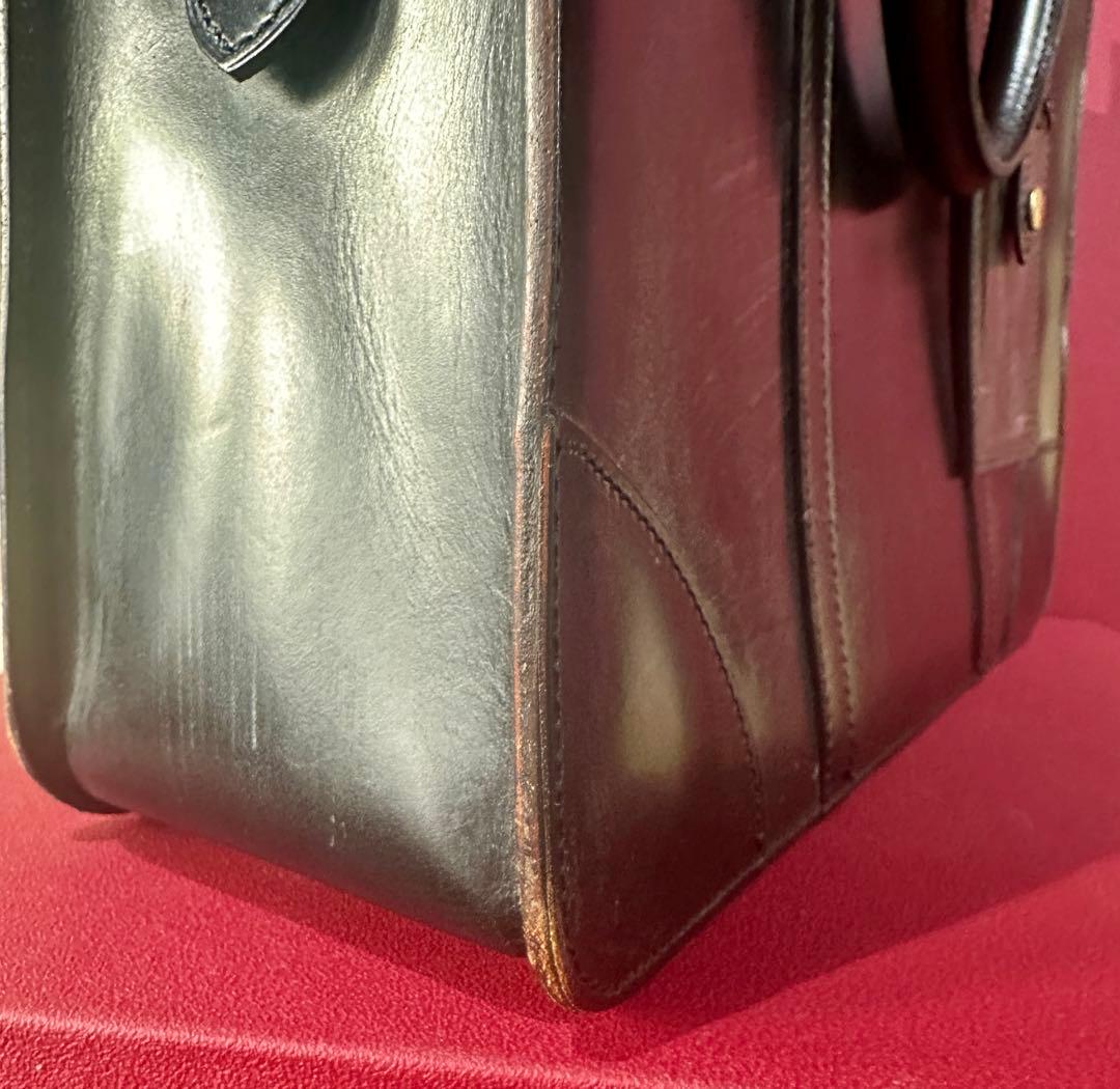 GANZO ブリーフケース 東京青山本店にて購入 長期保管品