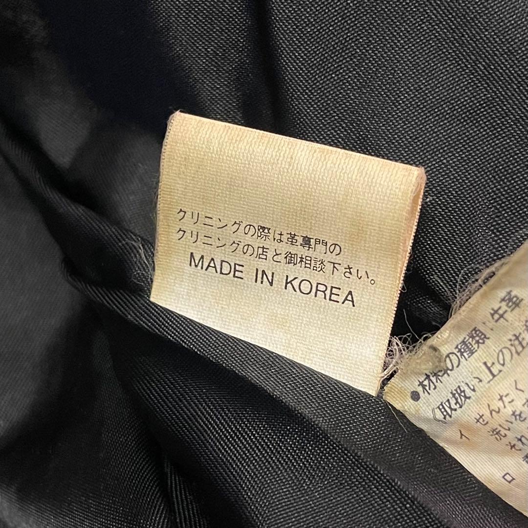 KADOYA カドヤ EVO パデッド ダブルライダースジャケット ブラック M