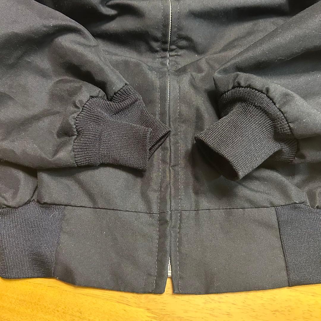 80〜90s ダービージャケット　黒　カップショルダー　アメリカ製　XL