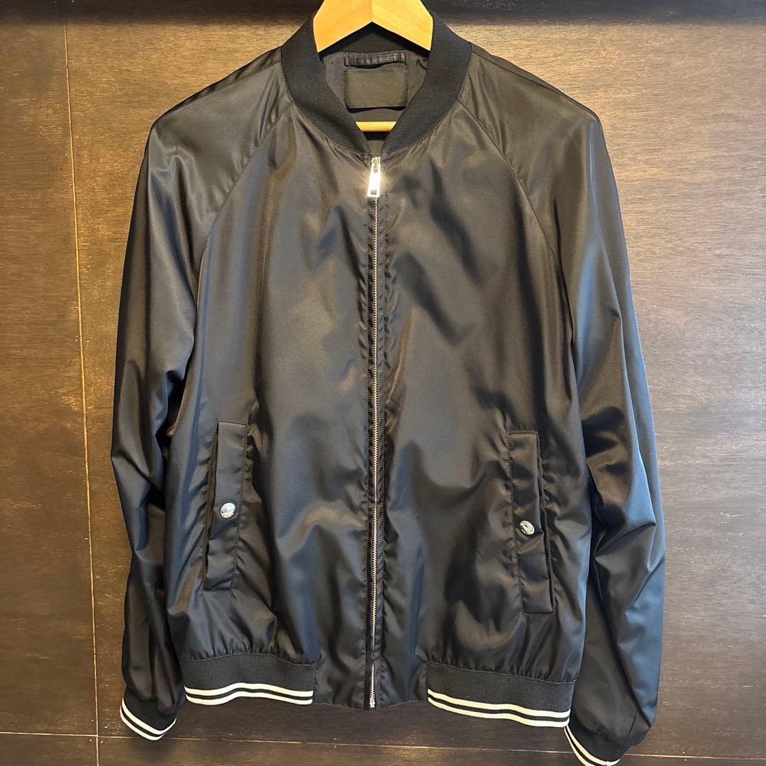 PRADA ブラック ナイロンジャケット　MA-1
