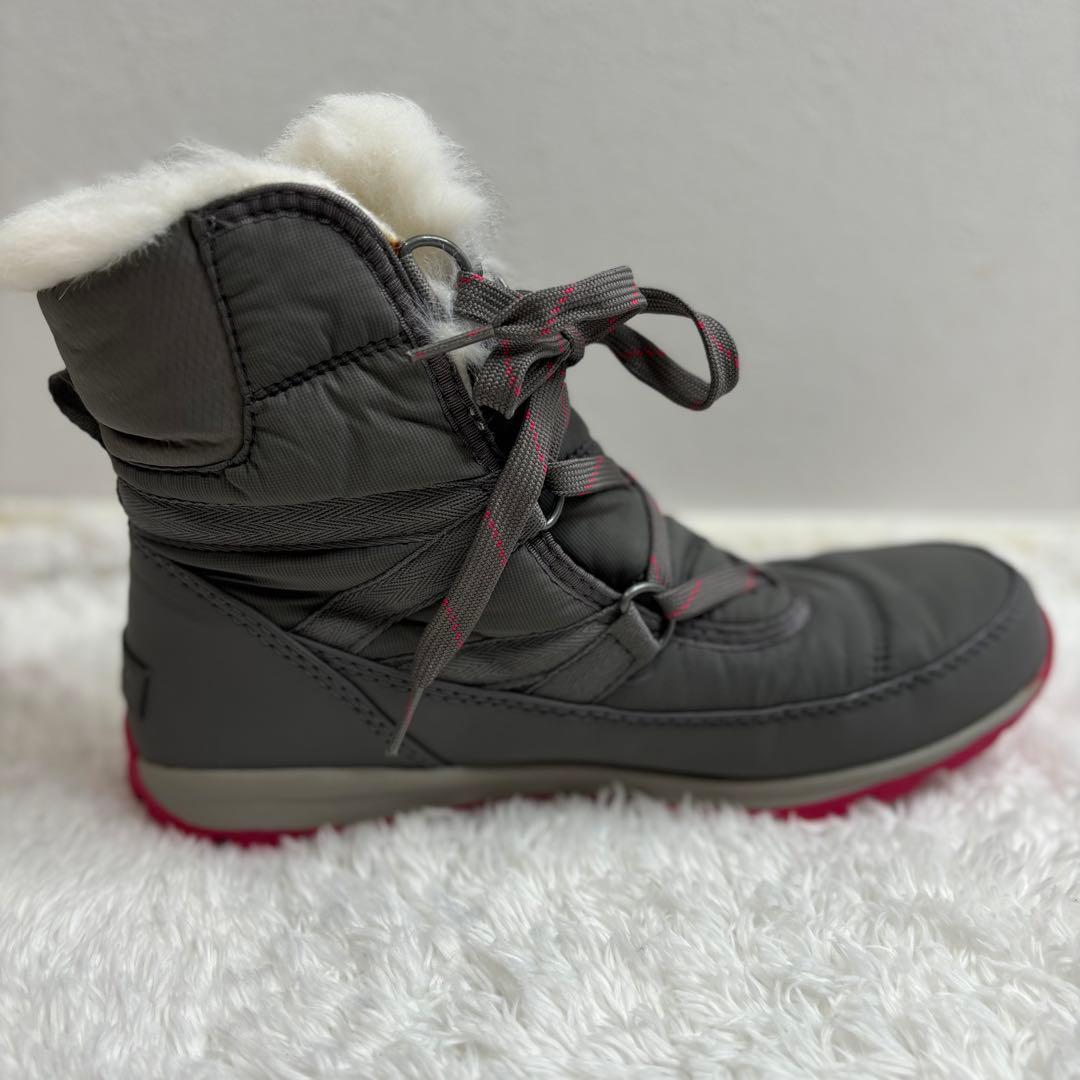 未使用に近い✨SOREL ソレル ウィットニーショートレース ブーツ 25cm