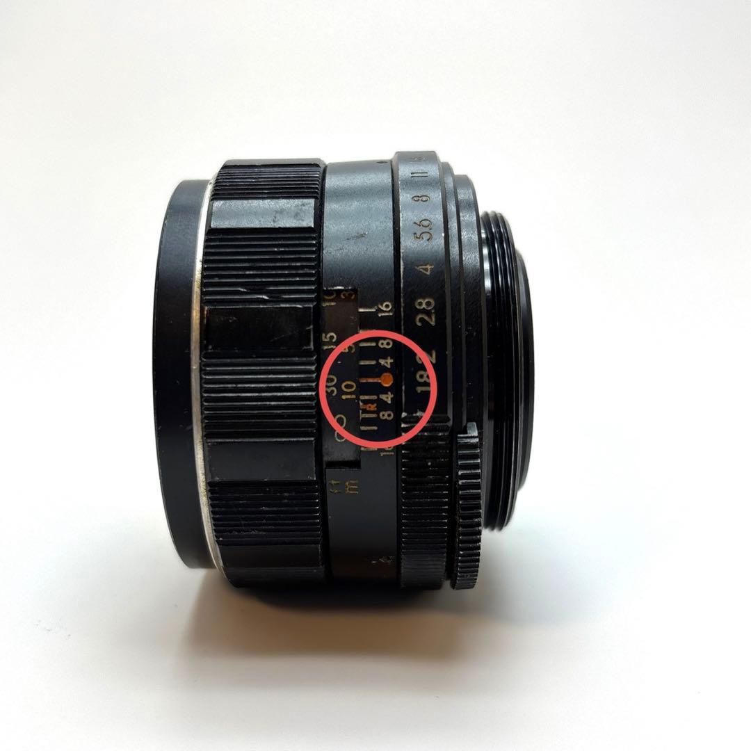 【美品】Super Takumar 55mm f1.8 初期型　m42マウント
