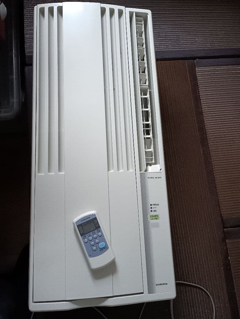 コロナ 窓用エアコン CW-1620　2020年製