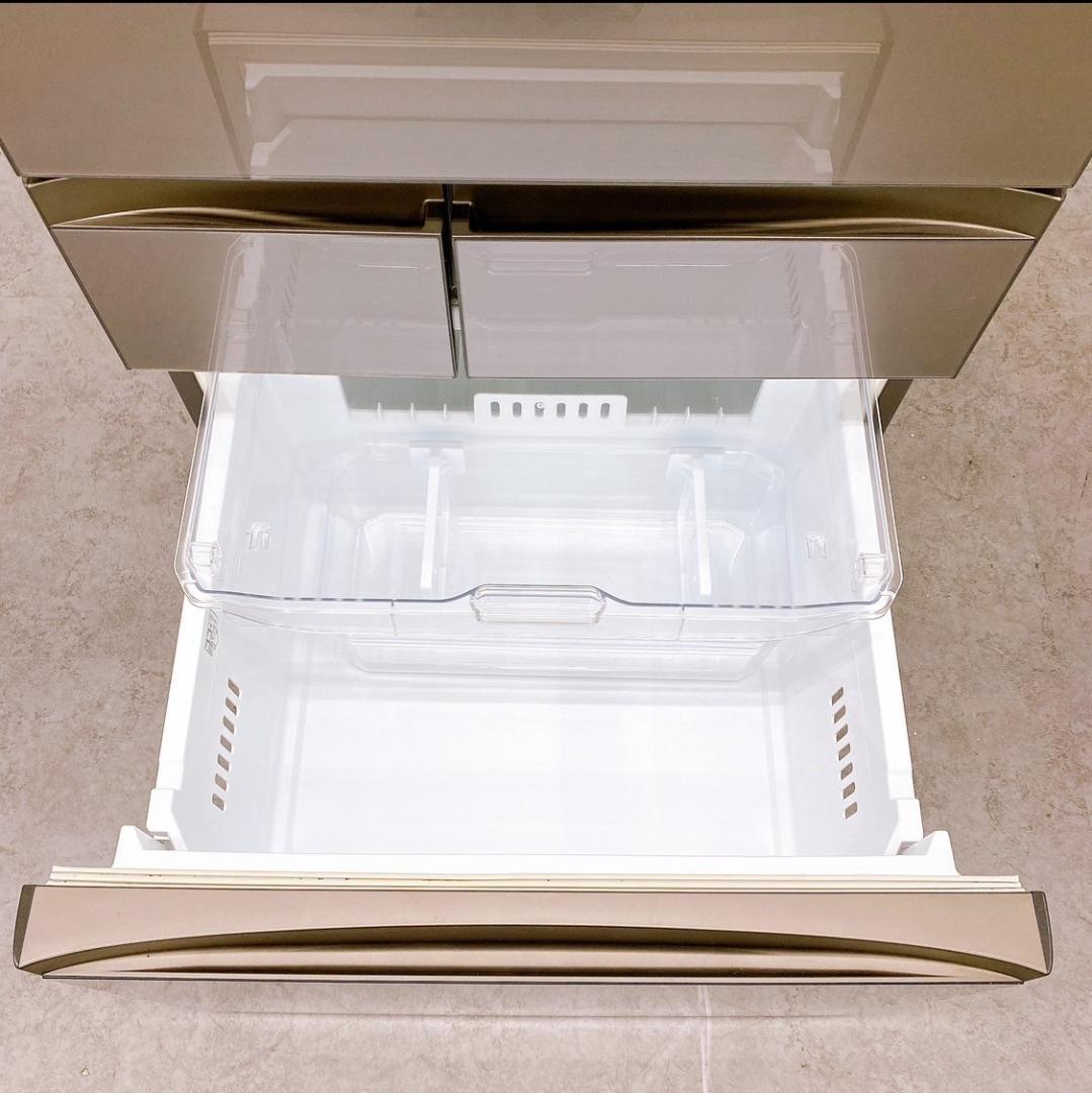 20年製 TOSHIBA 冷蔵庫 GR-S500GZL(ZH) 501L 右開き