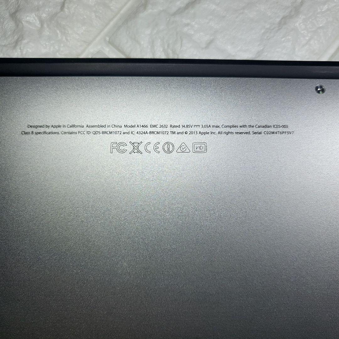 MacBook本体 MacBookAir 13inch,Mid 2013