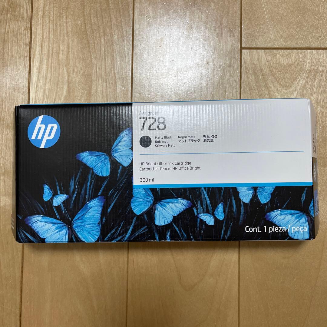 日本HP HP728インクカートリッジマットブラック 300ml F9J68A