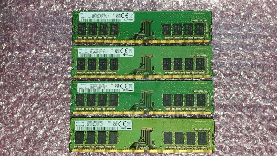DDR4 8GBx4枚 32GB pc4-2666V 動作確認済み ⑧