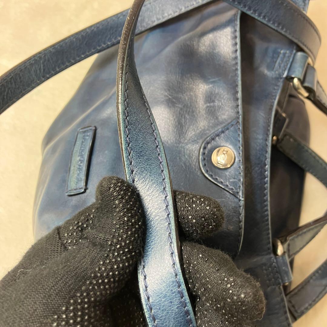 希少色✨ダニエルアンドボブ クロドーロ 2way 大容量 レザー トートバッグ