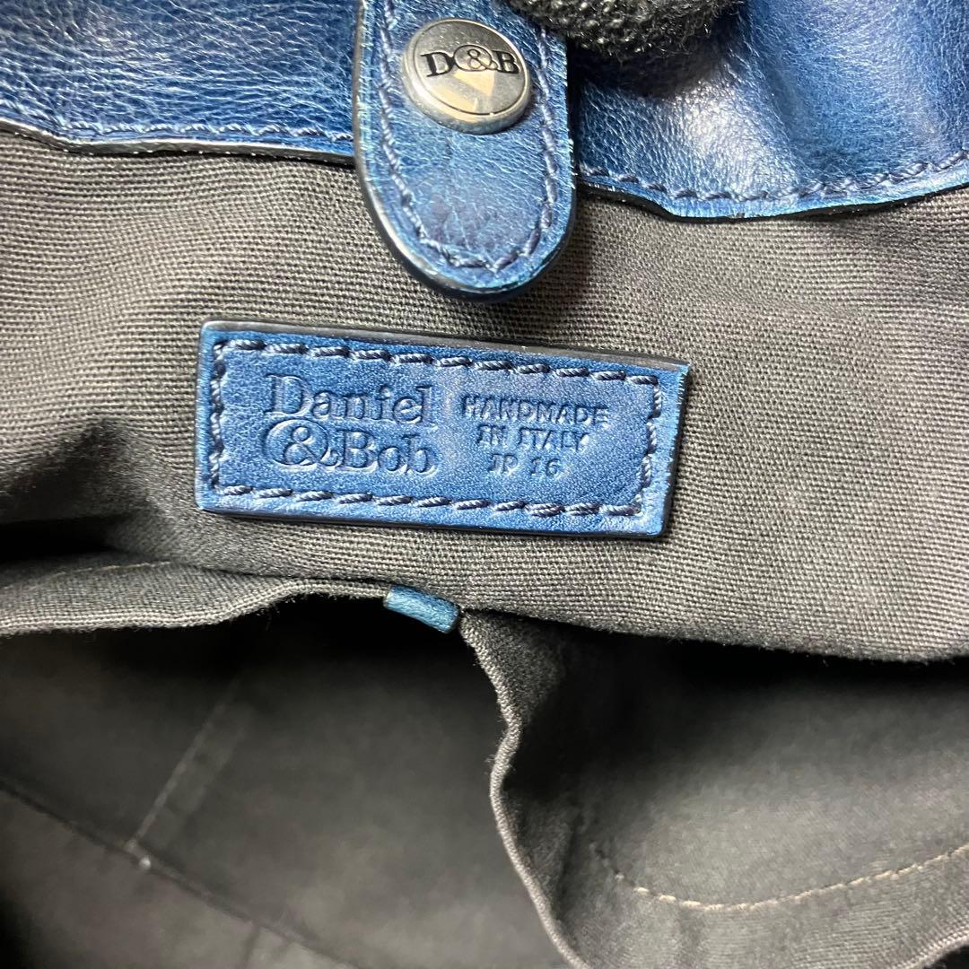 希少色✨ダニエルアンドボブ クロドーロ 2way 大容量 レザー トートバッグ