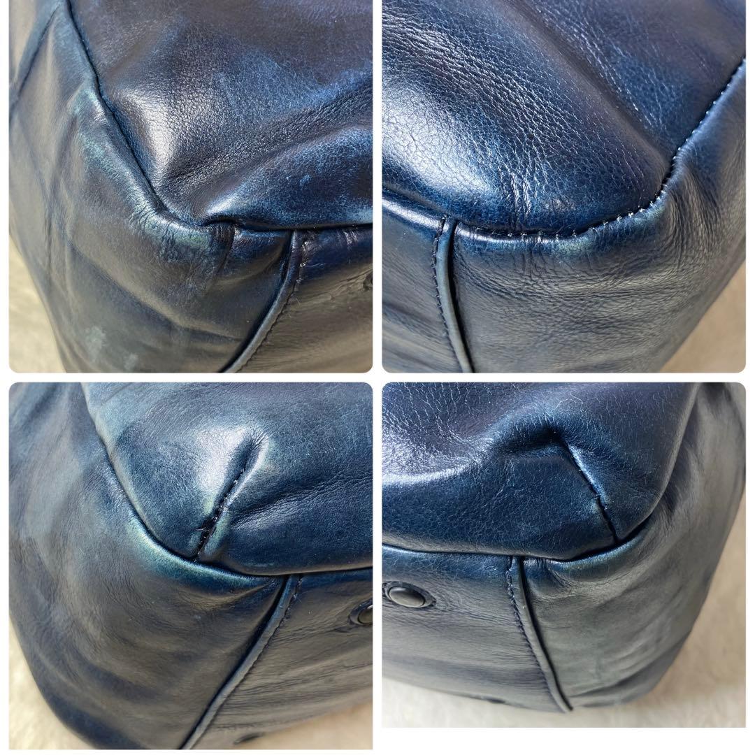 希少色✨ダニエルアンドボブ クロドーロ 2way 大容量 レザー トートバッグ