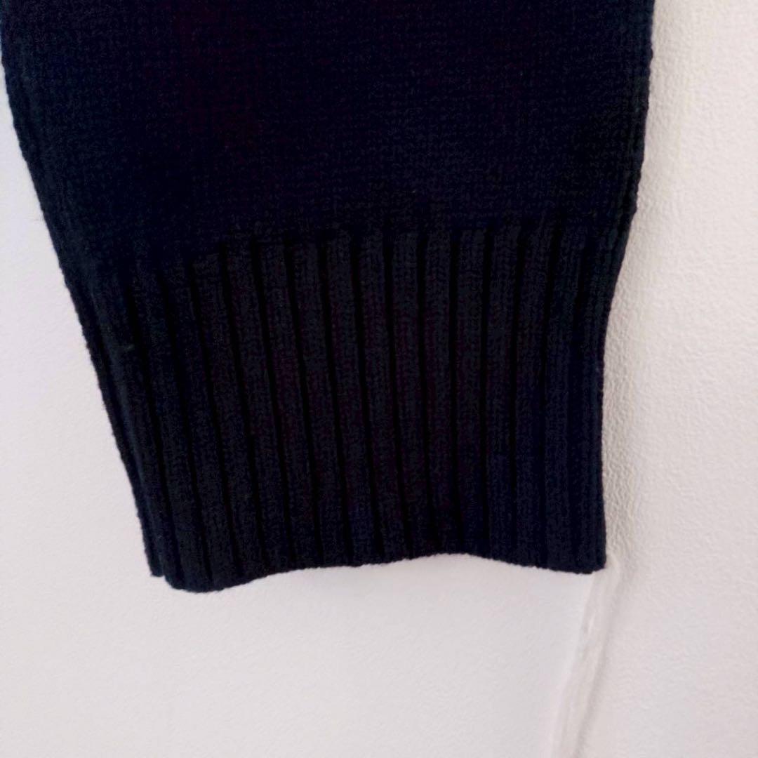 ◾︎現行◾︎ ケンゾー 刺し子ステッチセーター 24SS ニット ネイビー M