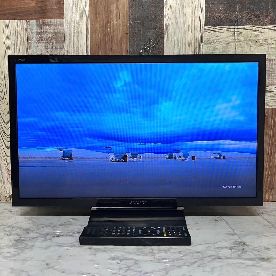 即日受渡❣️全国送料込SONYクラス最高音質24型テレビ外付けHDD裏番組録画可