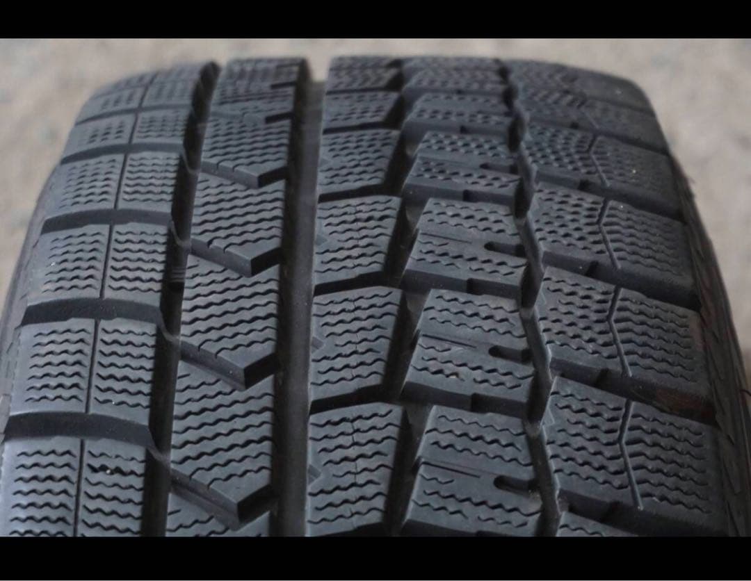 ミニクーパー　ダンロップタイヤ付き5スポークホイールセット