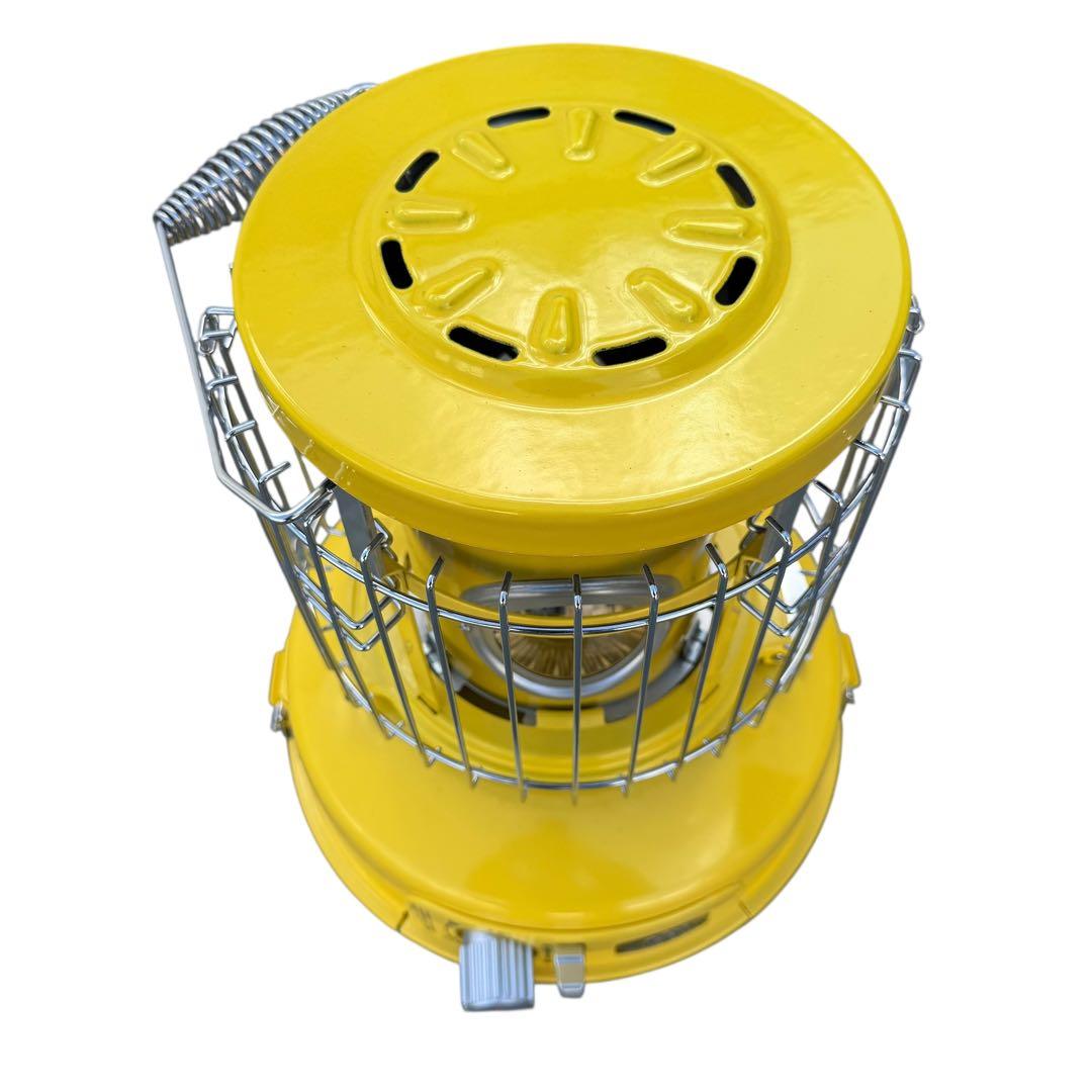 【美品】アラジン ポータブルガスストーブ イエロー SAG-BF02