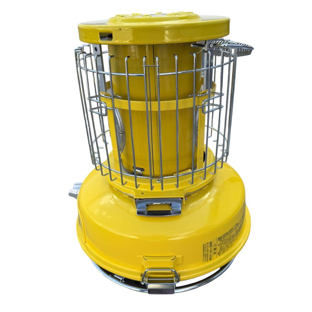 【美品】アラジン ポータブルガスストーブ イエロー SAG-BF02