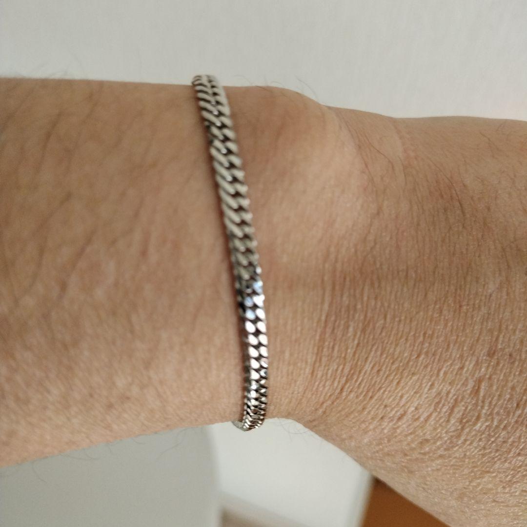 24日に一旦終了！pt850喜平ブレスレット 9.5グラム　保証書つき