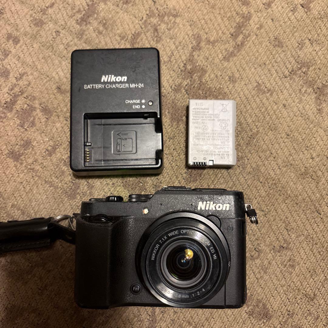 Nikon コンパクトデジタルカメラ p7800 本体充電器 バッテリー2個