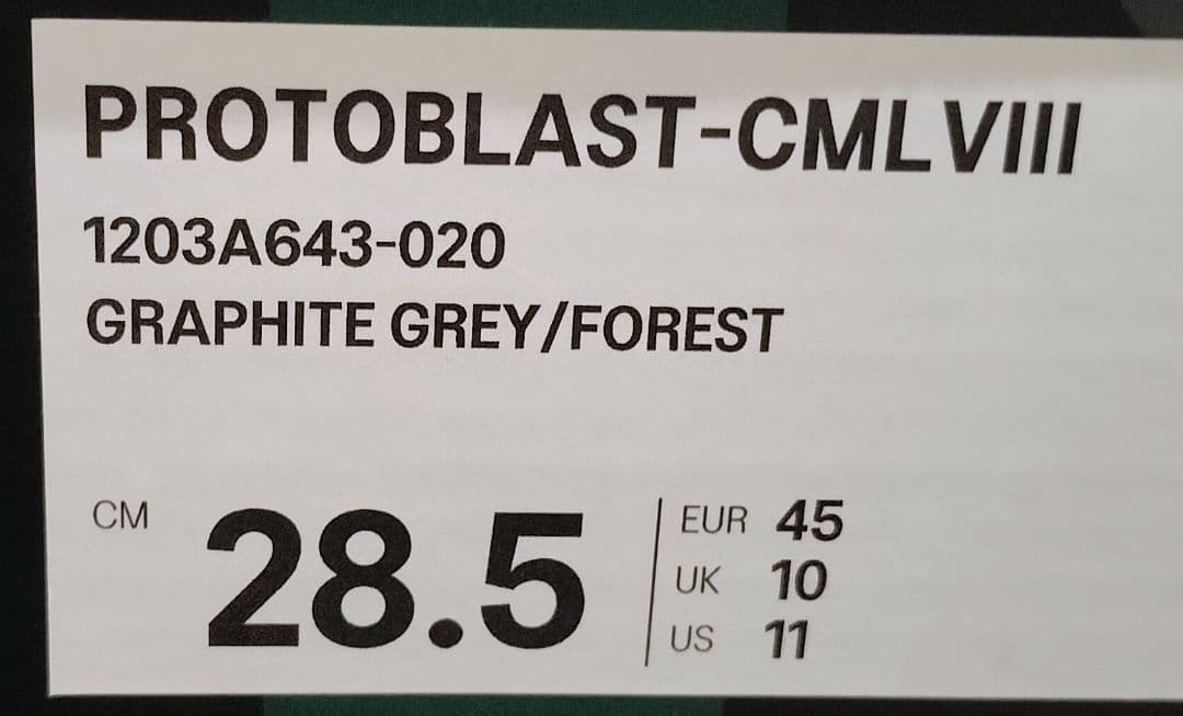 靴 ASICS PROTOBLAST-CMLVIII OTTO 958 28.5cm