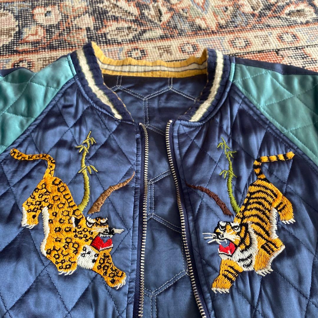 ゲ*0様 キャピタル　KAPITAL 百稚虎 スーベニア スカジャン