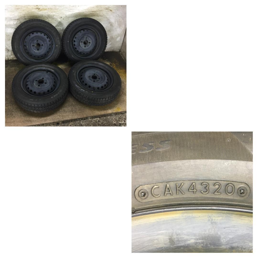 296 BRIDGESTONE VRX2 155/65R14 スタッドレス