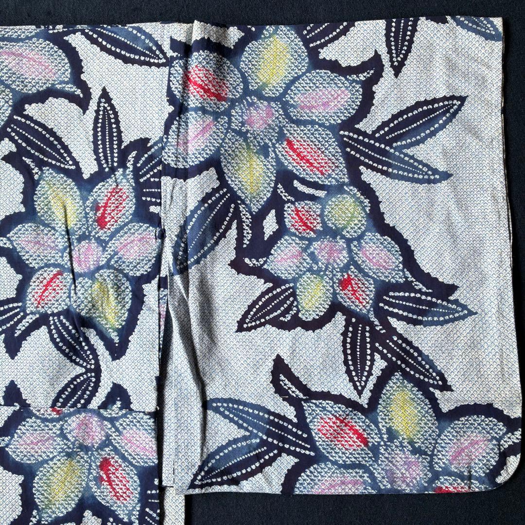 8 有松鳴海本絞り浴衣・注染浴衣6枚おまとめ売り材料綿