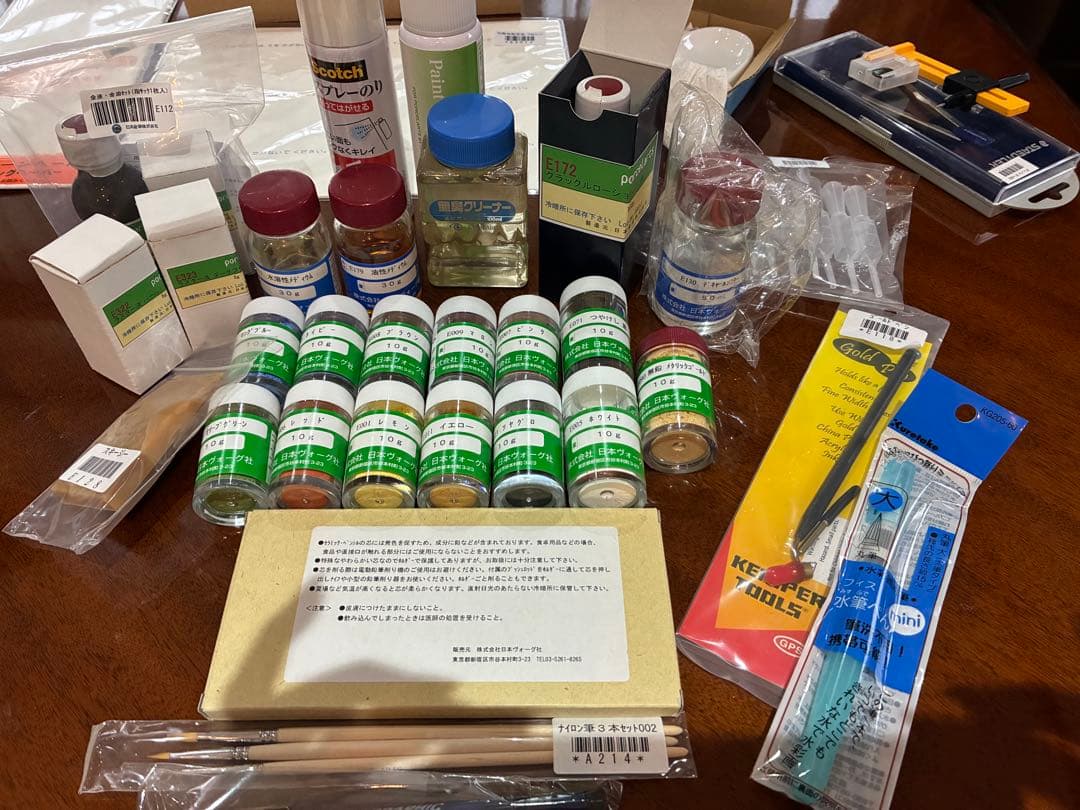 ポーセラーツインストラクター一式用品　ほぼ新品