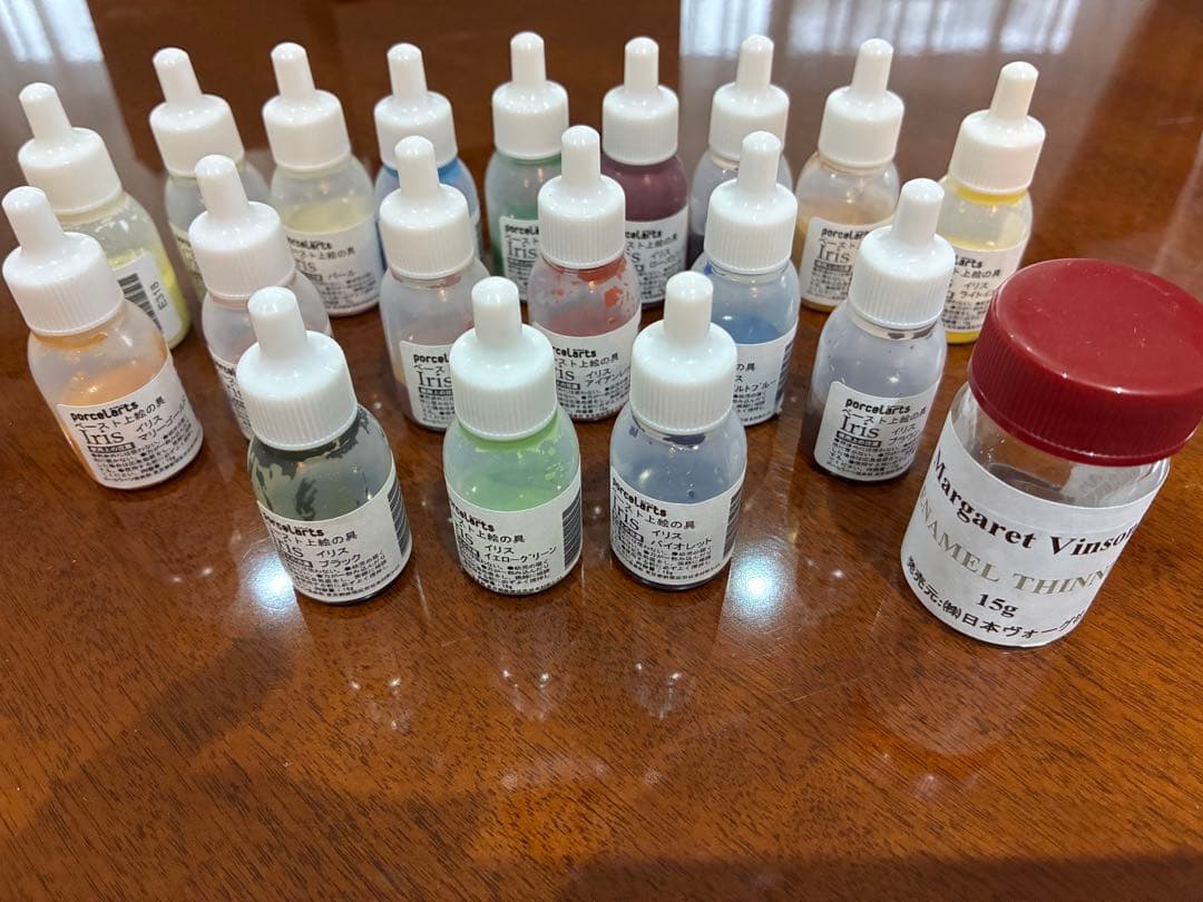 ポーセラーツインストラクター一式用品　ほぼ新品