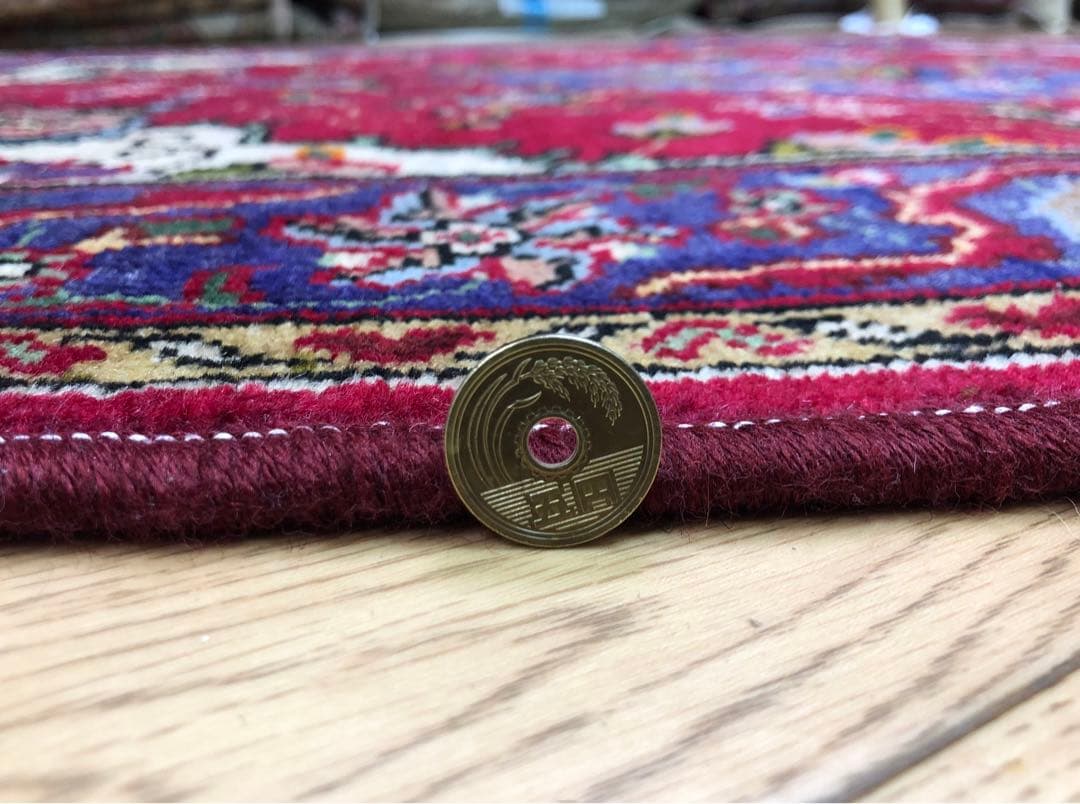 ペルシャ絨毯 ヴィンテージラグ 145×95cm 手織り オールドpersia