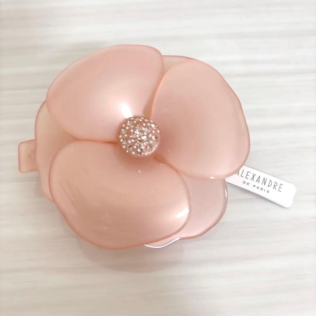 2*K様 新品タグ付【ALEXANDRE DE PARIS】カメリアバレッタフラ