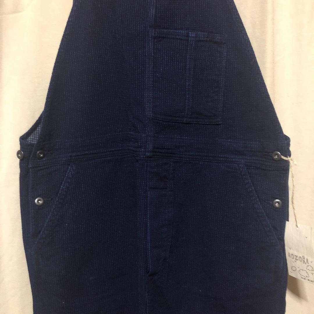 go slow caravan ゴースローキャラバン 刺子　オーバーオール　新品