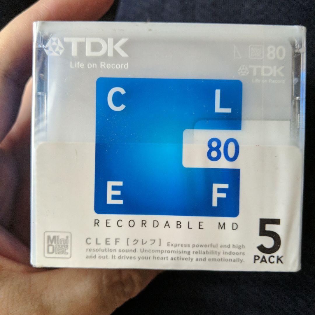 その他 TDK MD-CL80*5N