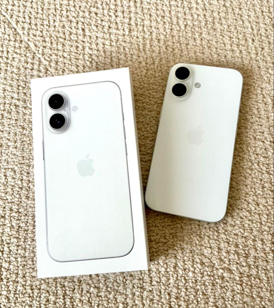 Apple iPhone 16 128GB ホワイト 本体