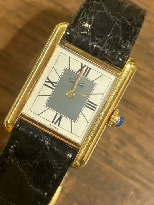 稼働品 Cartier　カルティエ/ヴェルメイユ マストタンク　クォーツ