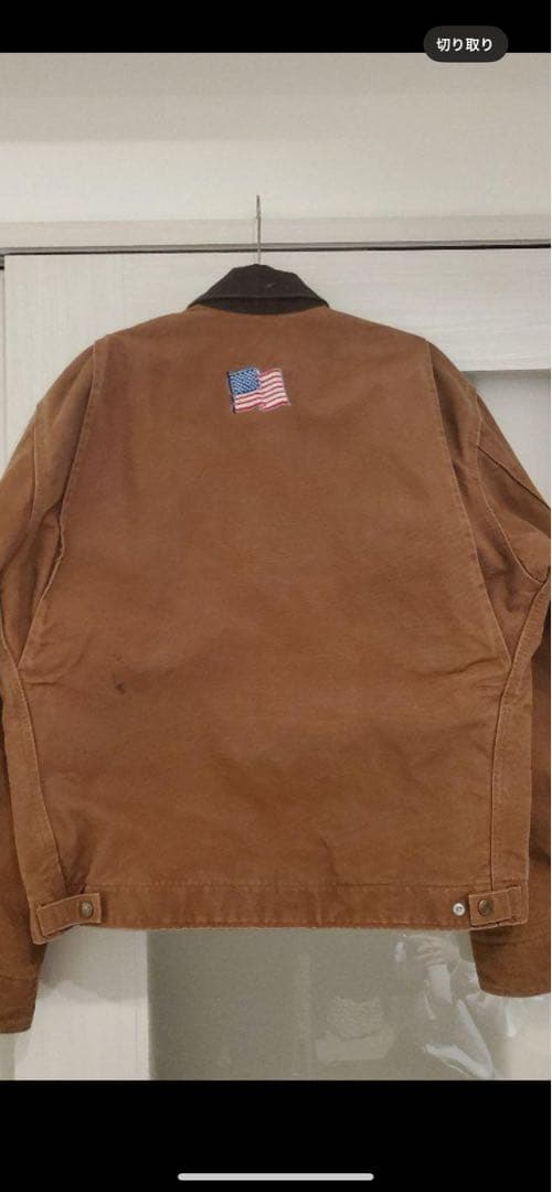 カーハート　デトロイトジャケット　希少ワッペン付き