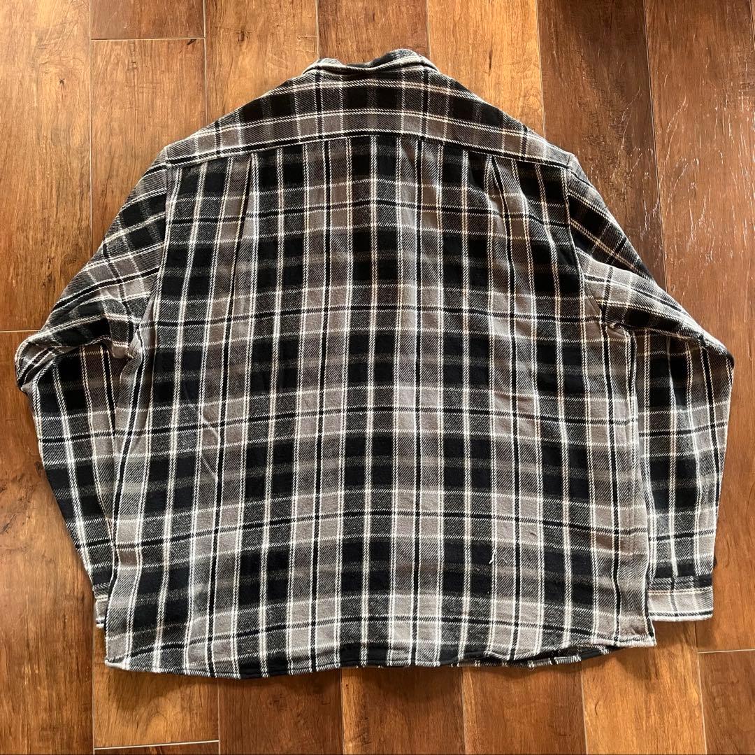 supreme フランネルネルシャツ XL.サイズ